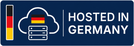 Hosted in Germany